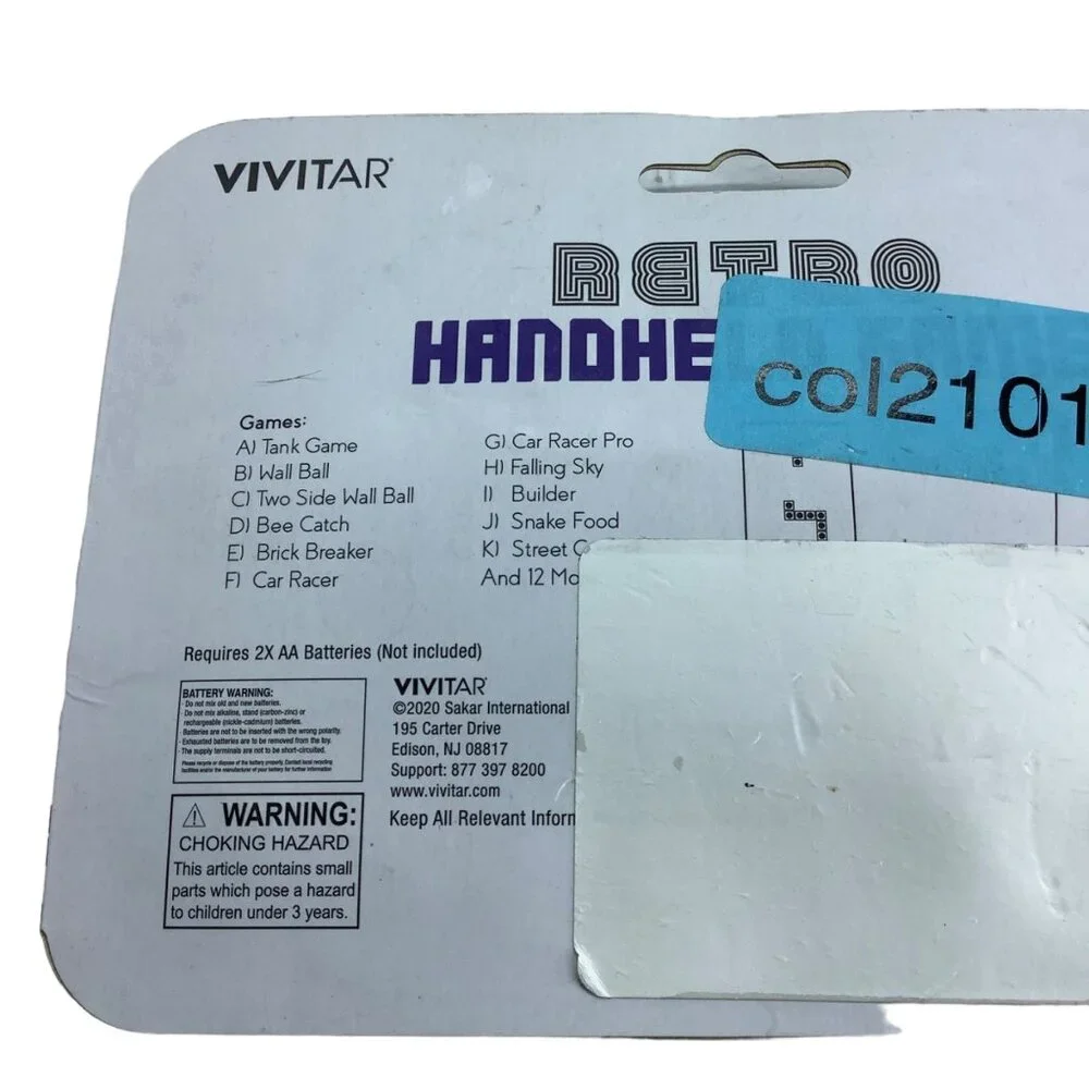 VIVITAR Retro Handheld Game-23‎ Games in 1 Tank Game Wall Ball Car Racer NEW